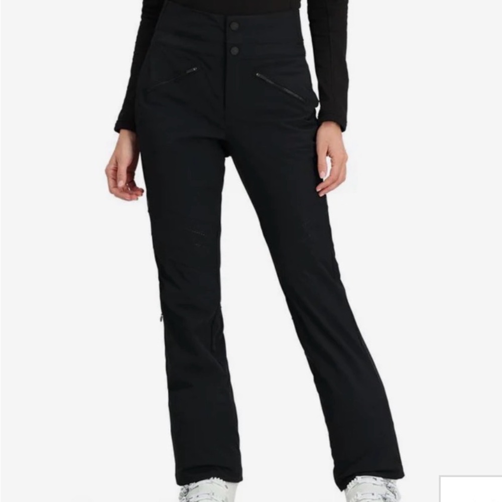 OBERMEYER CHATEAU SKI SKOW PANT - WOMEN'S | BLACK sz 10
